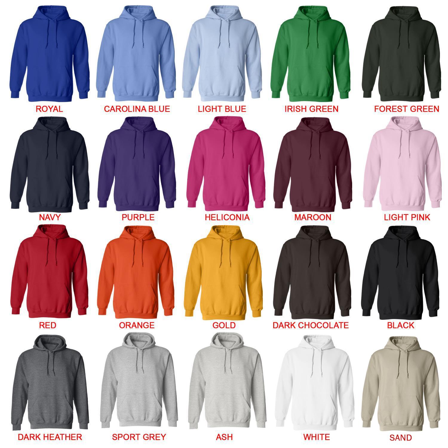 hoodie color chart - Pompom Purin Store