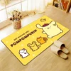 Cute Anime Dog PomPomPurin Carpet Non slip Bathroom Rug Rectangle Flannel Bath Mat Japanese Anime Living 13 - Pompom Purin Store
