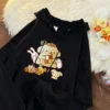 New Cute Kawaii Pompompurin Hoodies Cartoon Lovable Winter Printed Thickened Coat Birthday Gifts Girlfriend Gifts Toys 1 - Pompom Purin Store