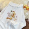 New Cute Kawaii Pompompurin Hoodies Cartoon Lovable Winter Printed Thickened Coat Birthday Gifts Girlfriend Gifts Toys 2 - Pompom Purin Store