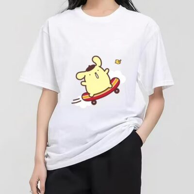 Funny Pompompurin T shirt - Pompom Purin Store